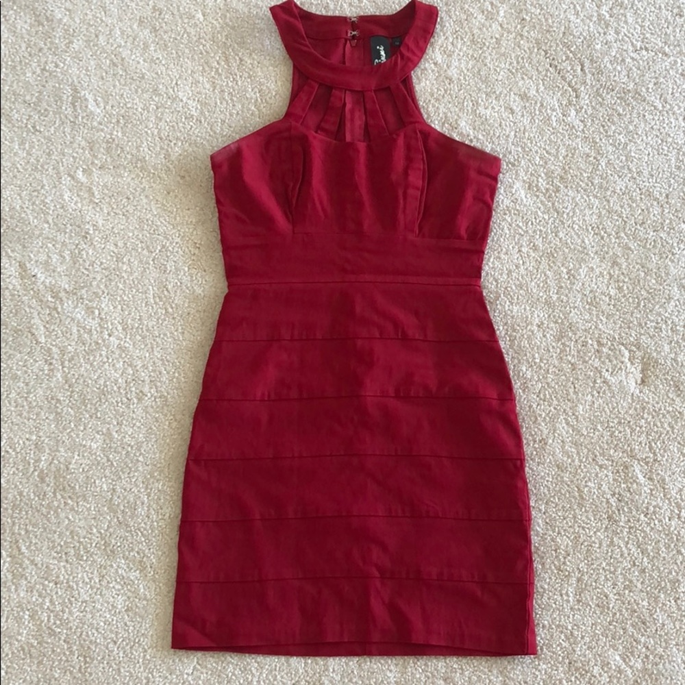 Red dress